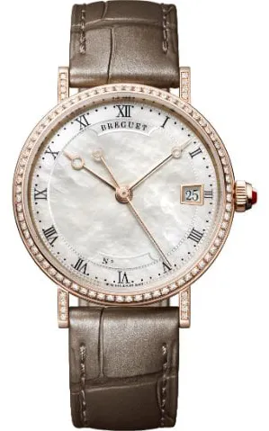 Breguet Classique 9068BR/52/976/DD00 33.5mm Rose gold White