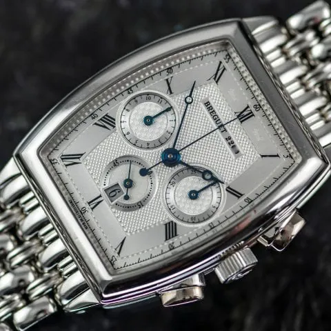 Breguet Héritage 5460 38.5mm Platinum Silver