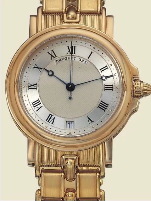 Breguet Marine 3330BA 85mm Yellow gold Silver