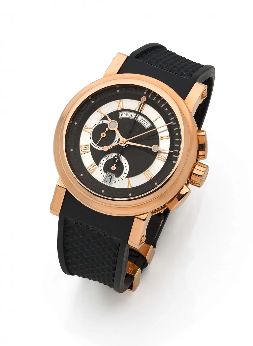 Breguet Marine 5827 43mm Rose gold Gray