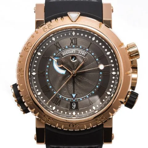 Breguet Marine 5847 45mm Rose gold Brown