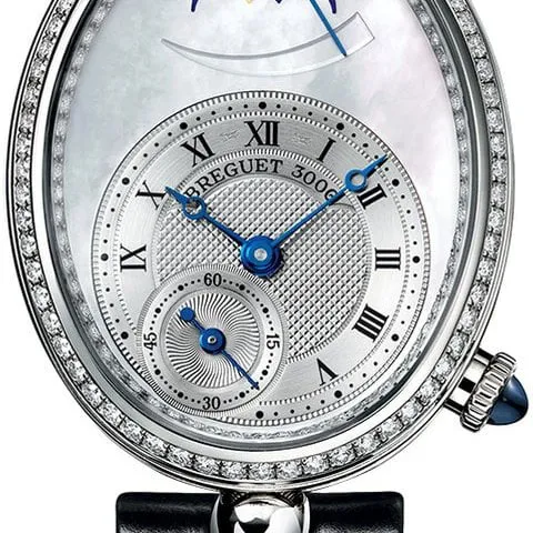 Breguet Reine de Naples 8908BB/52/964/D00D3L 28.5mm White gold Mother-of-pearl