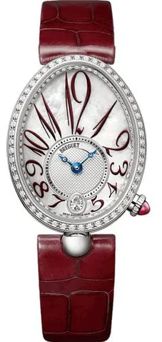 Breguet Reine de Naples 8918BB/5P/964/D00D 28.45mm White gold White