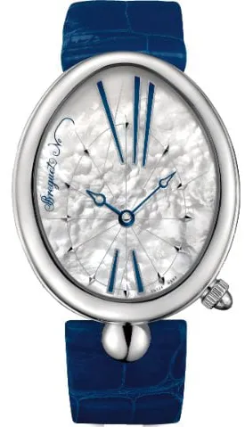 Breguet Reine de Naples 8967ST/51/986 43.7mm Stainless steel White