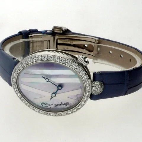 Breguet Reine de Naples 9818BB/5V/922/DD0D 32.5mm White gold Mother-of-pearl