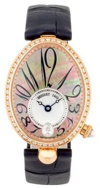 Breguet Reine de Naples 8918BR5T964D00D3L 28.45mm Rose gold Mother-of-pearl