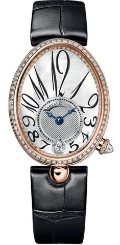 Breguet Reine de Naples 8918BR58964D00D3L 28.45mm Rose gold Mother-of-pearl