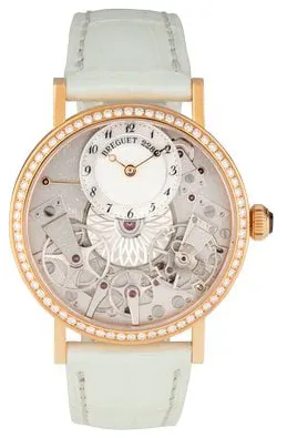 Breguet Tradition 7038BR/18/9V6/D00D 37mm Rose gold White