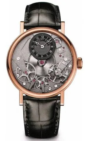 Breguet Tradition 7057br/g9/9w6 40mm Rose gold Black and Gray