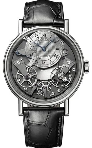 Breguet Tradition 7097BB/G1/9WU 40mm White gold Silver