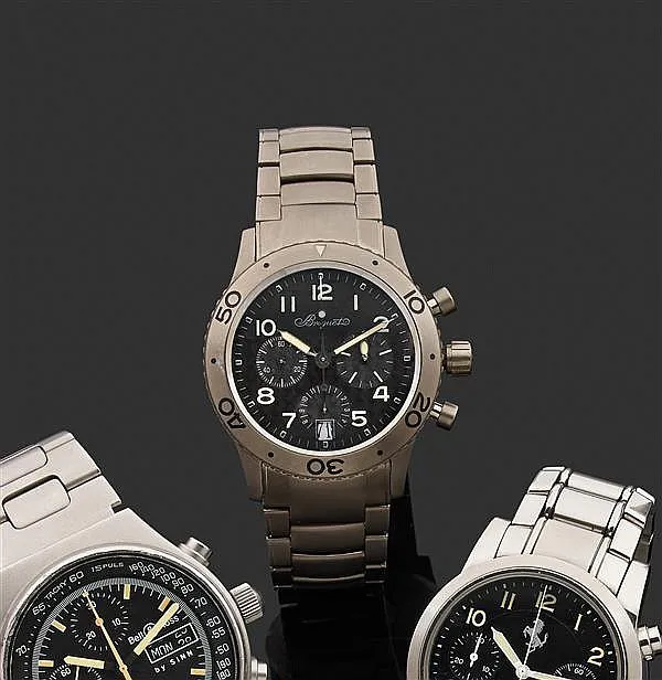 Breguet Type XX Transatlantique 3820 39mm Titanium Black