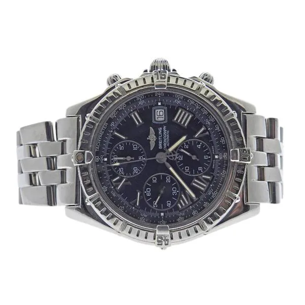 Breitling Crosswind A13055 42mm Stainless steel Blue