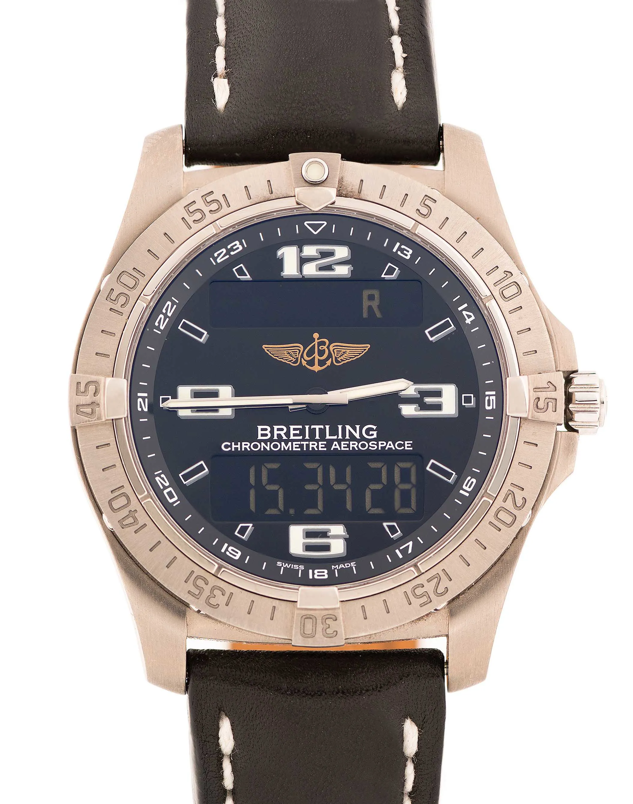 Breitling Aerospace E7936210 42mm Titanium Blue