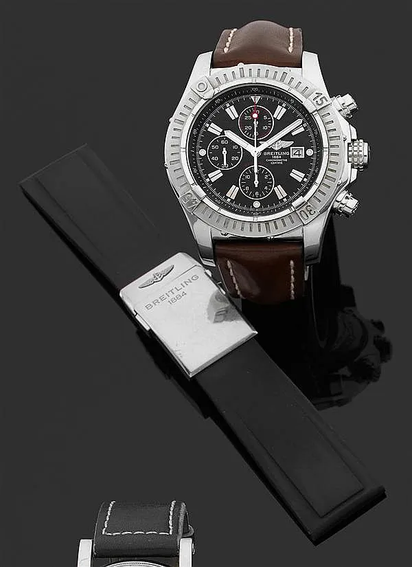 Breitling Avenger A13370 48mm Stainless steel Black