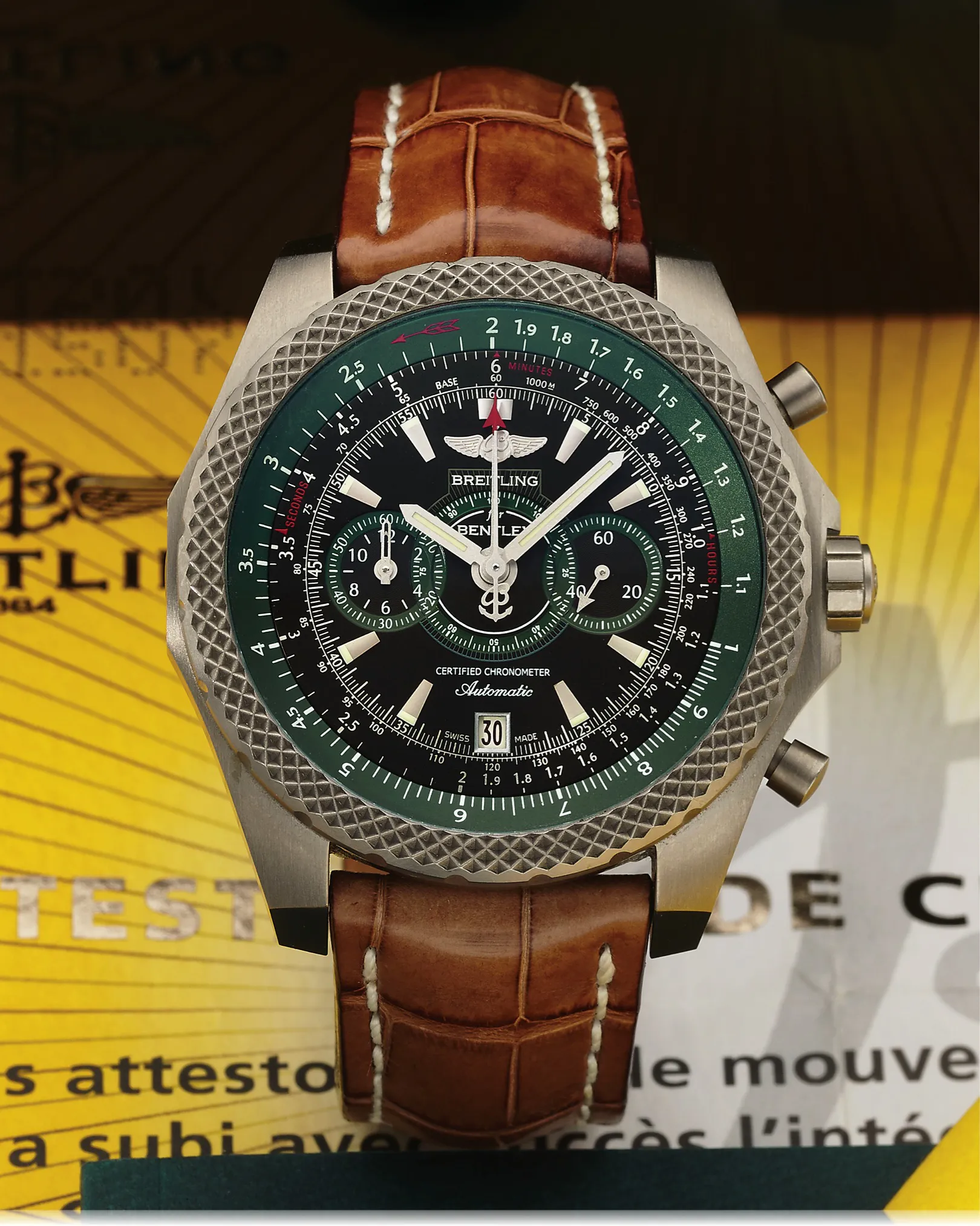 Breitling Bentley E27365 50mm Titanium Black