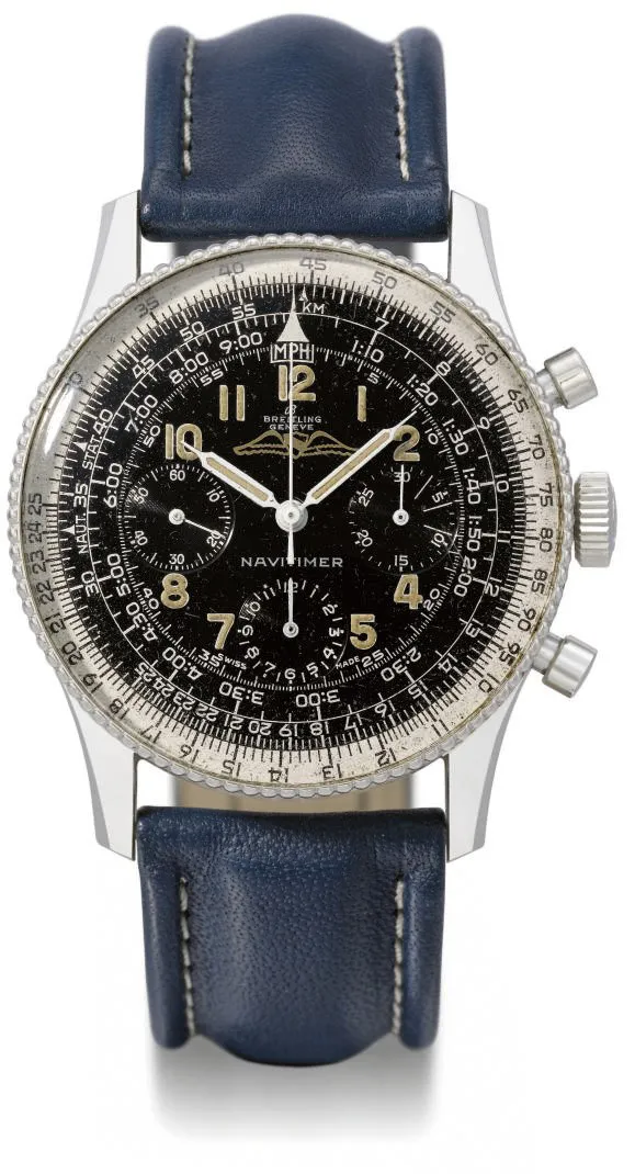 Breitling Navitimer 806 40mm Stainless steel Black