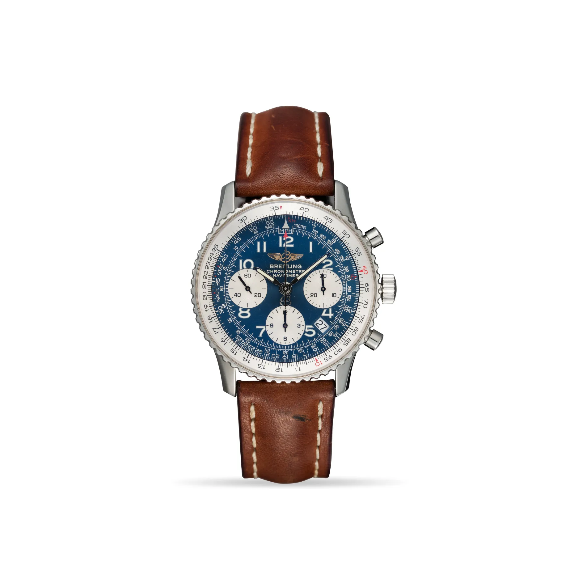 Breitling Navitimer A23322 42mm Stainless steel Blue