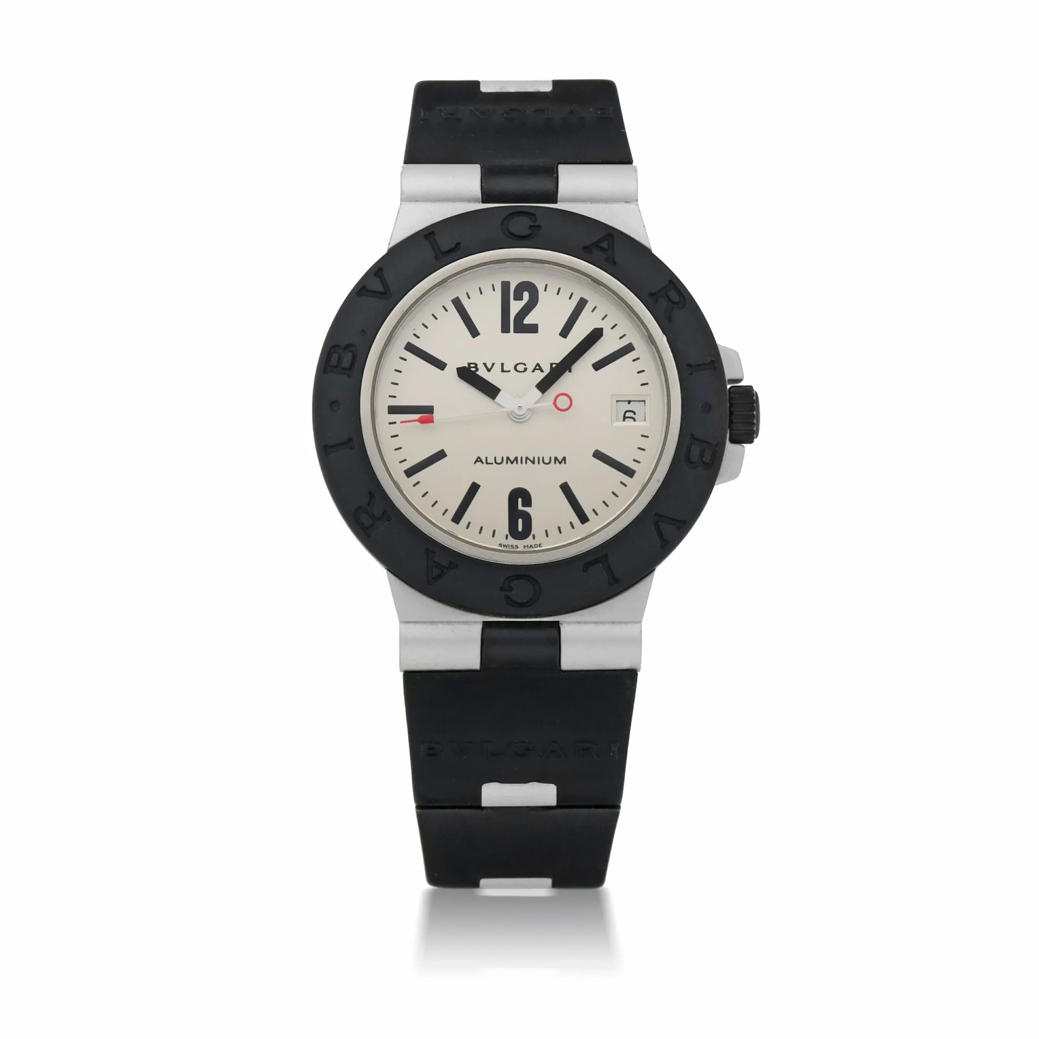 Bulgari Bulgari AL 38 A 38mm Aluminium Silver