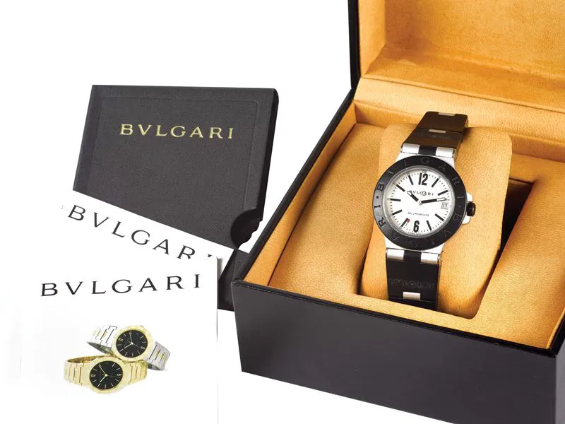 Bulgari Bulgari AL 38 TA 39mm Aluminium White