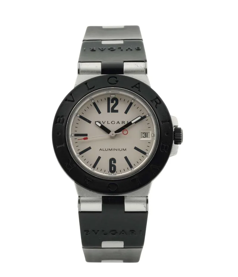 Bulgari Bulgari AL 38 TA 38mm Aluminium White