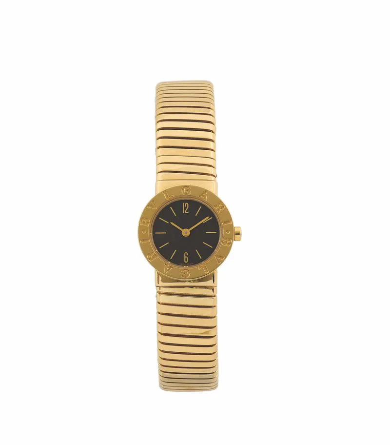 Bulgari Bulgari BB 23 2T 23mm Yellow gold Black