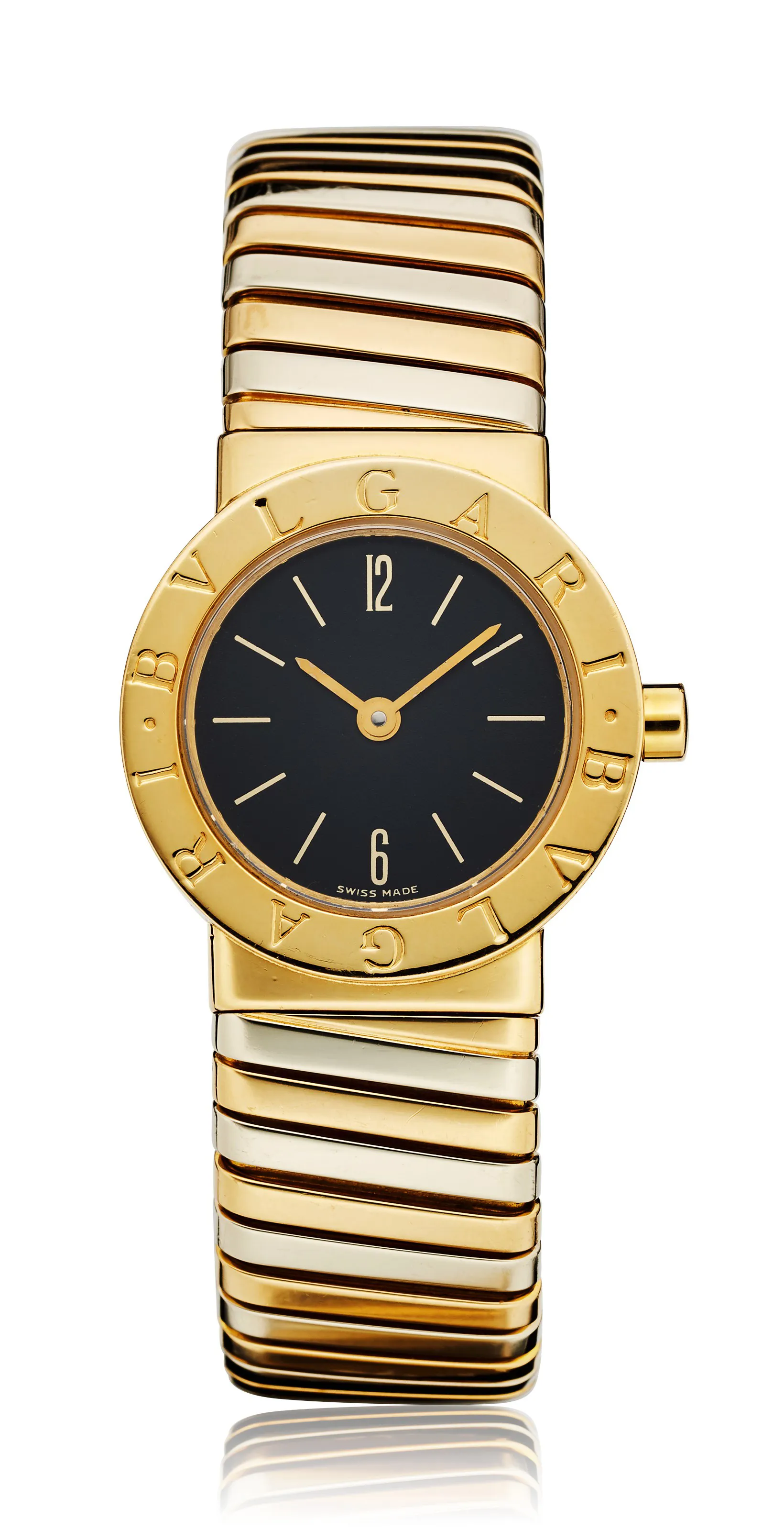 Bulgari Bulgari BB 23 2T 23mm Yellow gold Black