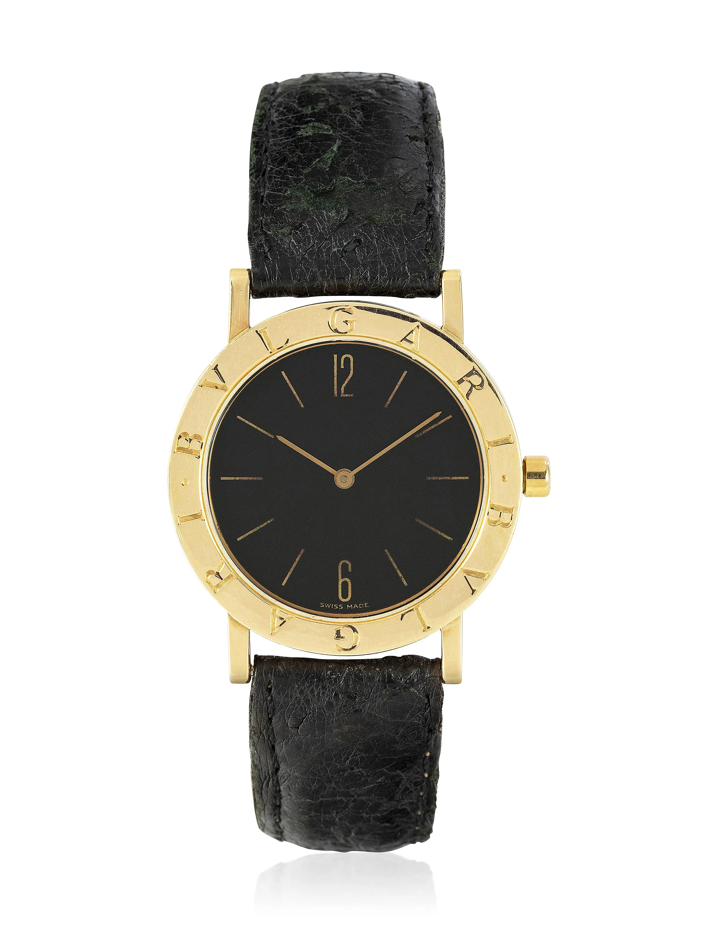 Bulgari Bulgari BB30GL 33mm Yellow gold Black