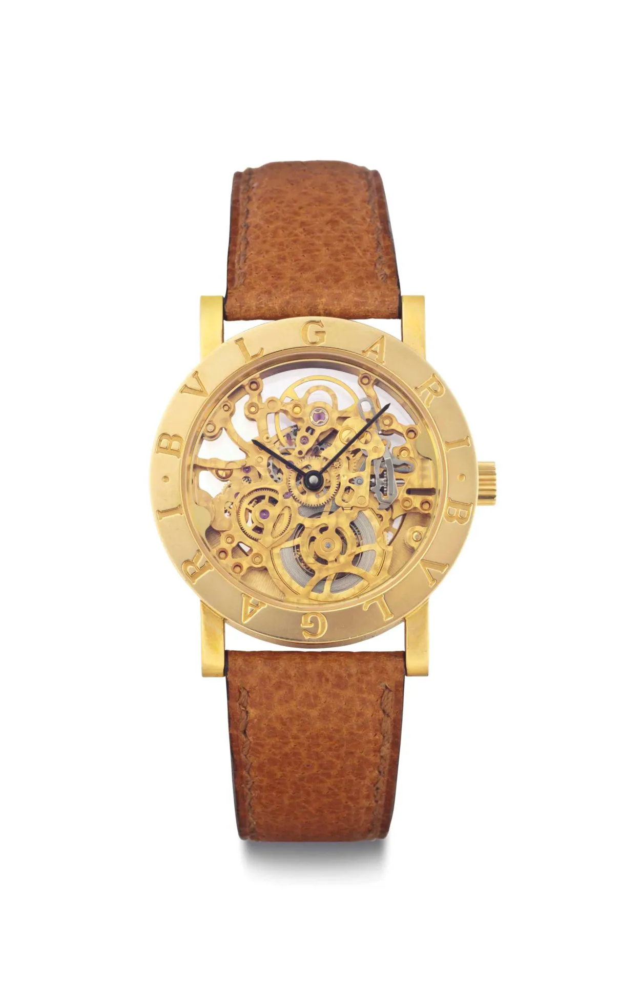 Bulgari Bulgari BB33GLSK 33mm Yellow gold Skeletonized