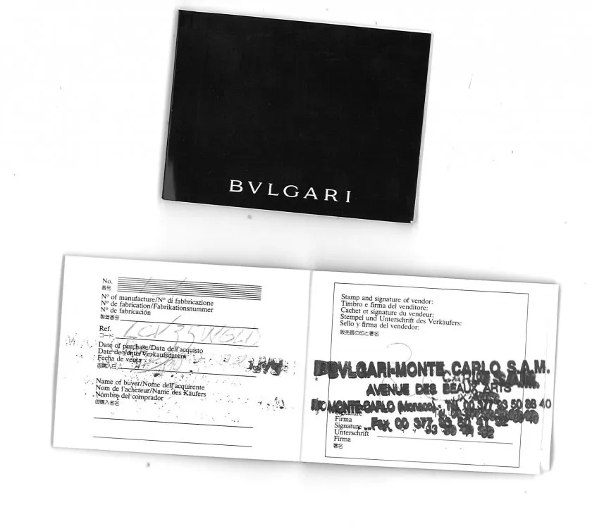 Bulgari Bulgari LCV 35 G 36mm Yellow gold White 1