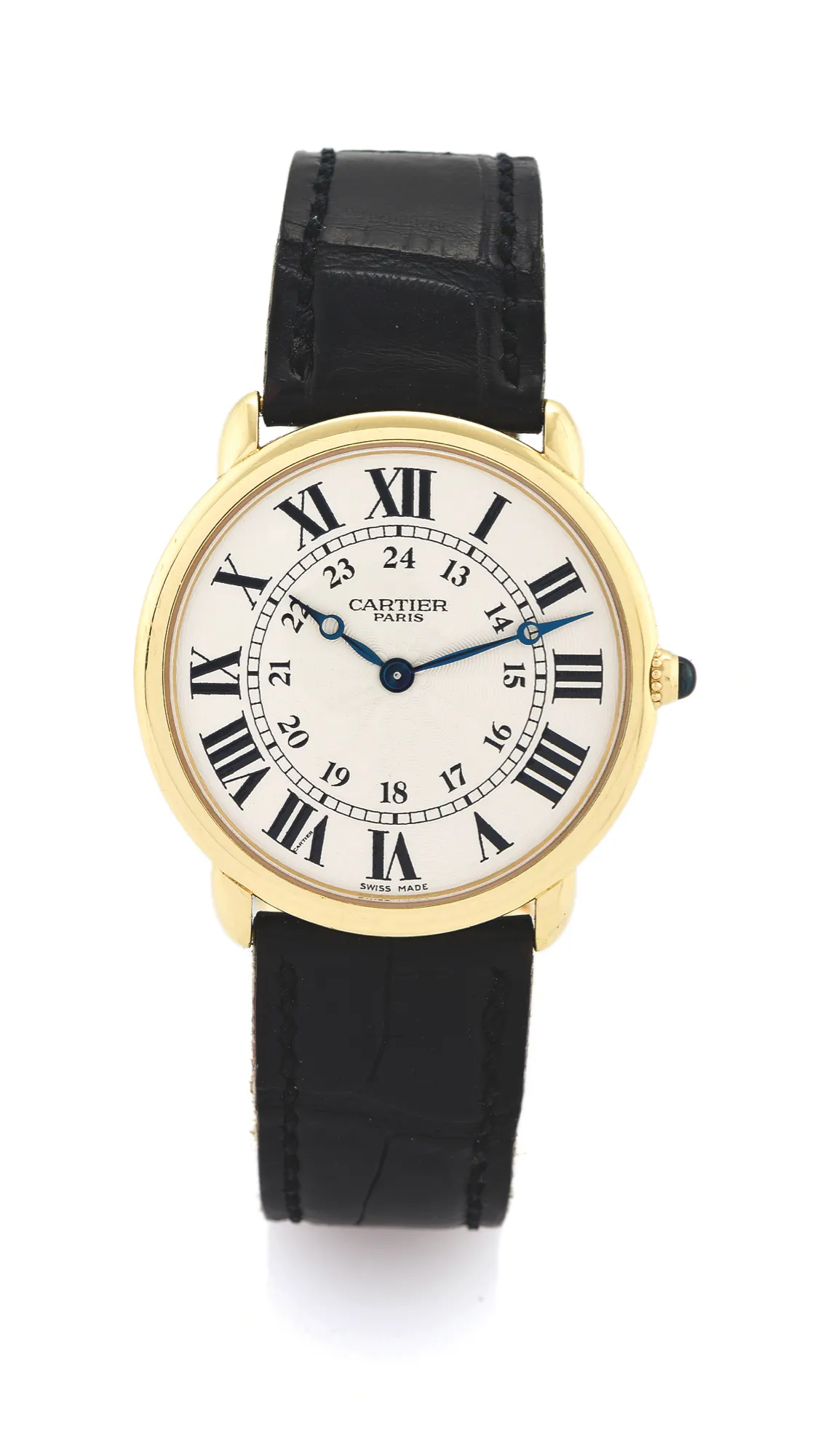 Cartier Ronde Solo 0900 1 33.5mm Yellow gold Silver