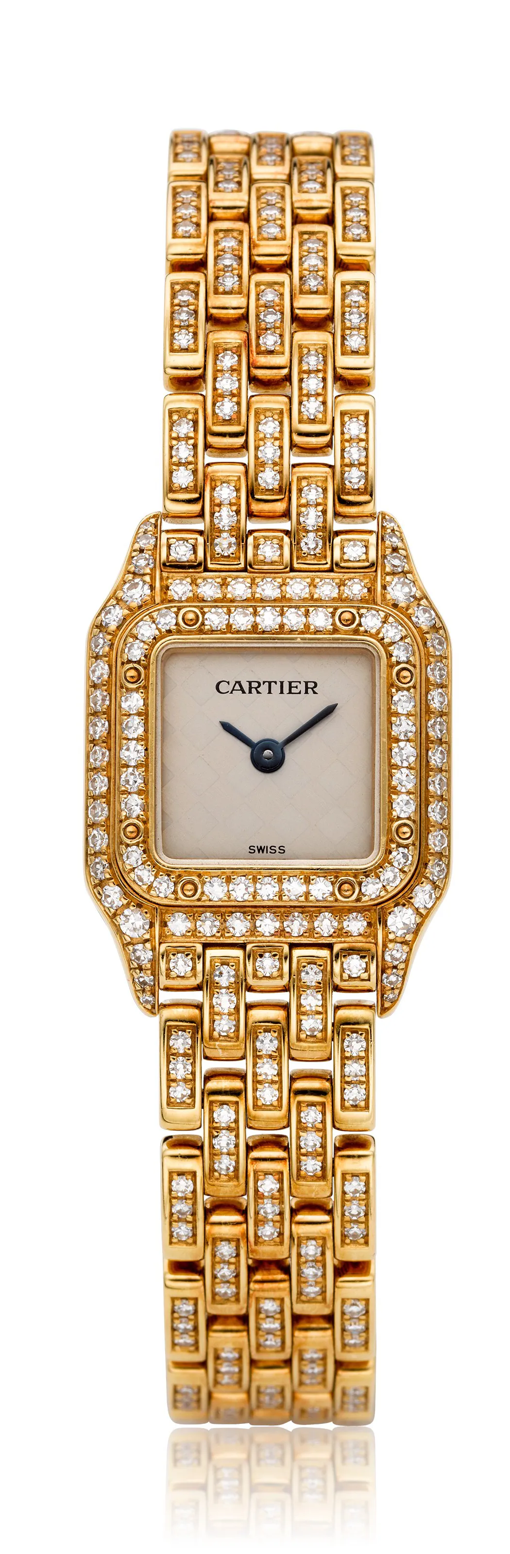 Cartier Panthère 1131 1 17mm Yellow gold and Diamond Silver