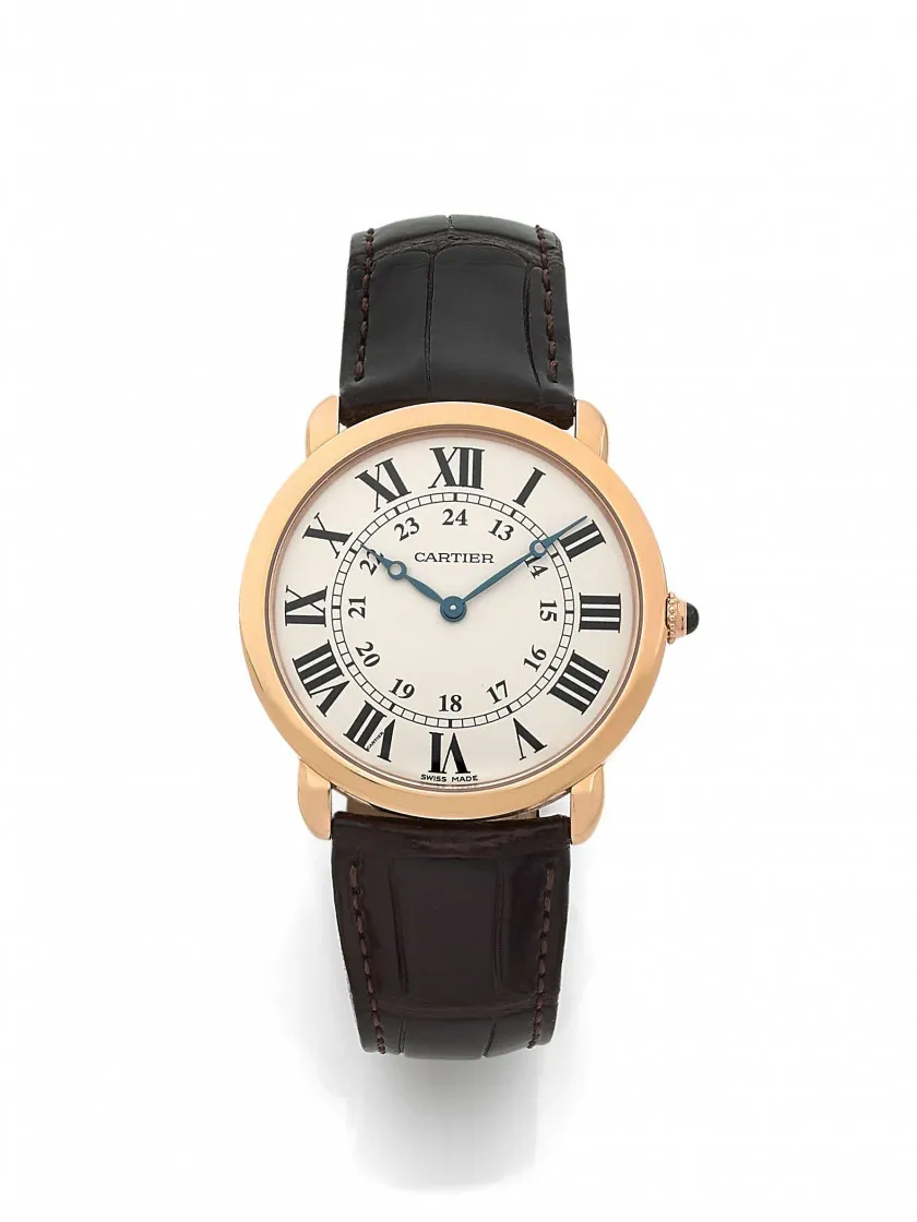 Cartier 2889 36mm Rose gold White