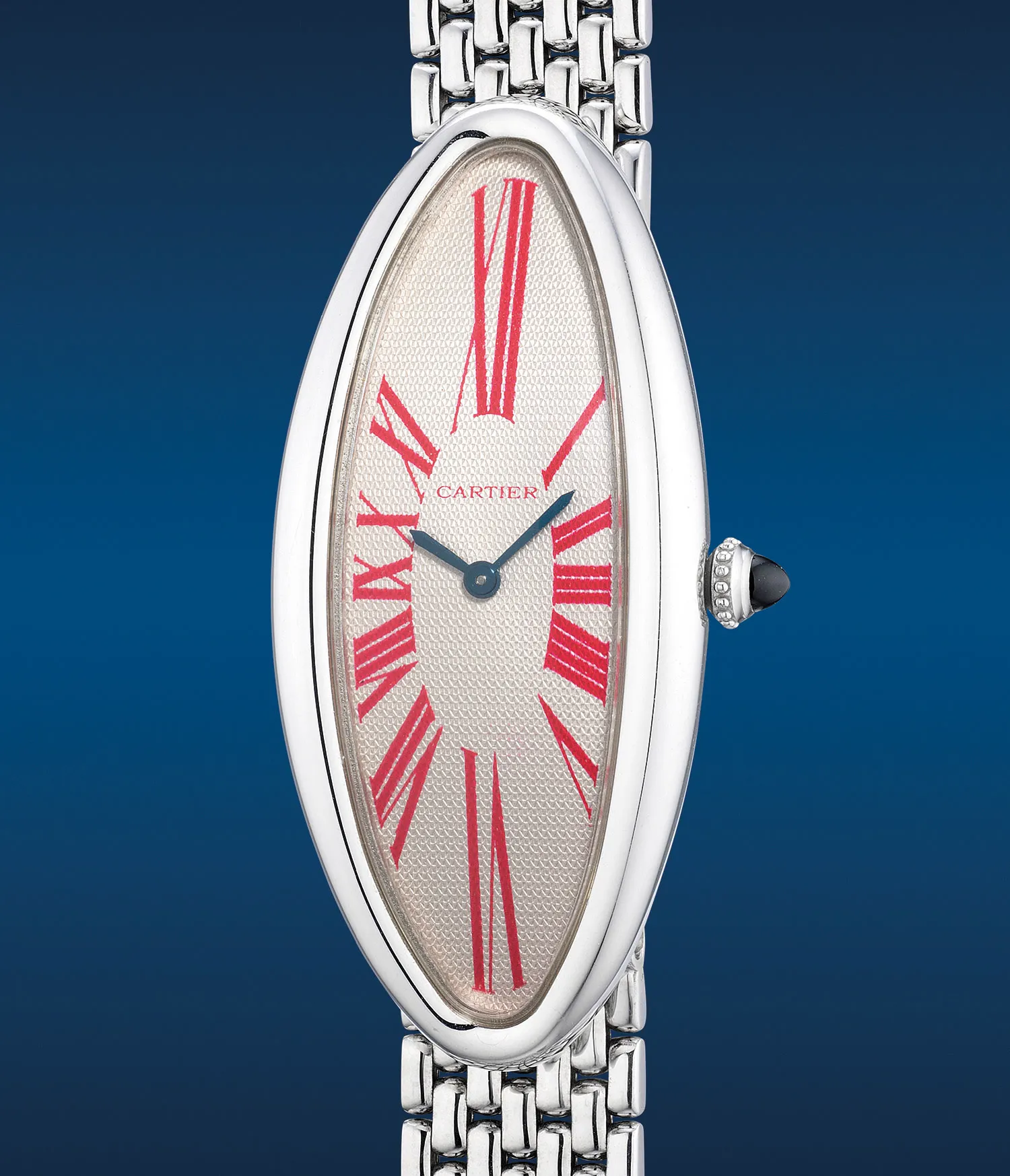 Cartier Baignoire Allongée 2514 47mm Guilloché