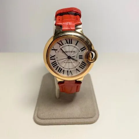 Cartier Ballon Bleu de Cartier W6920097 33mm Rose gold White