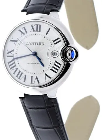 Cartier Ballon Bleu W69016Z4 42mm Stainless steel Silver