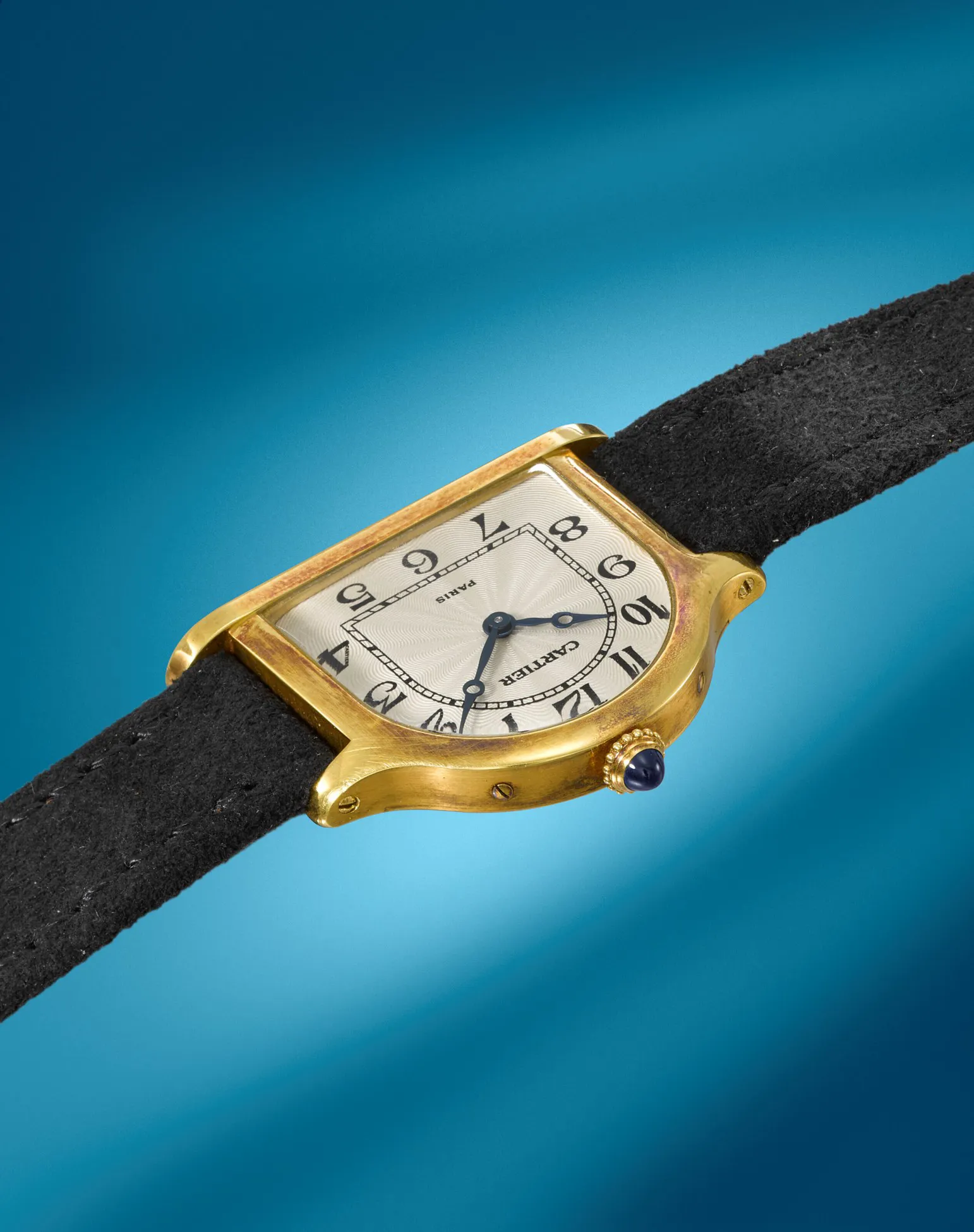 Cartier Cloche 25mm Yellow gold Silvered 1