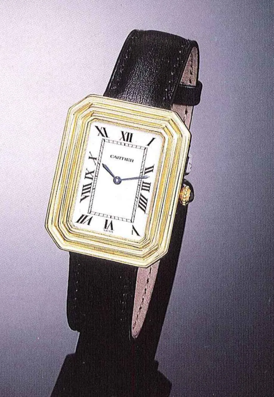 Cartier Cristallor 28mm Yellow gold White