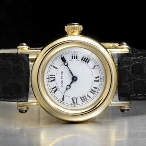 Cartier Diabolo 26mm Yellow gold White