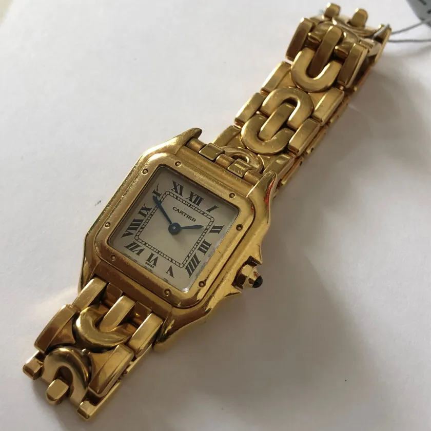 Cartier Panthère 1070 22mm Yellow gold Cream 2