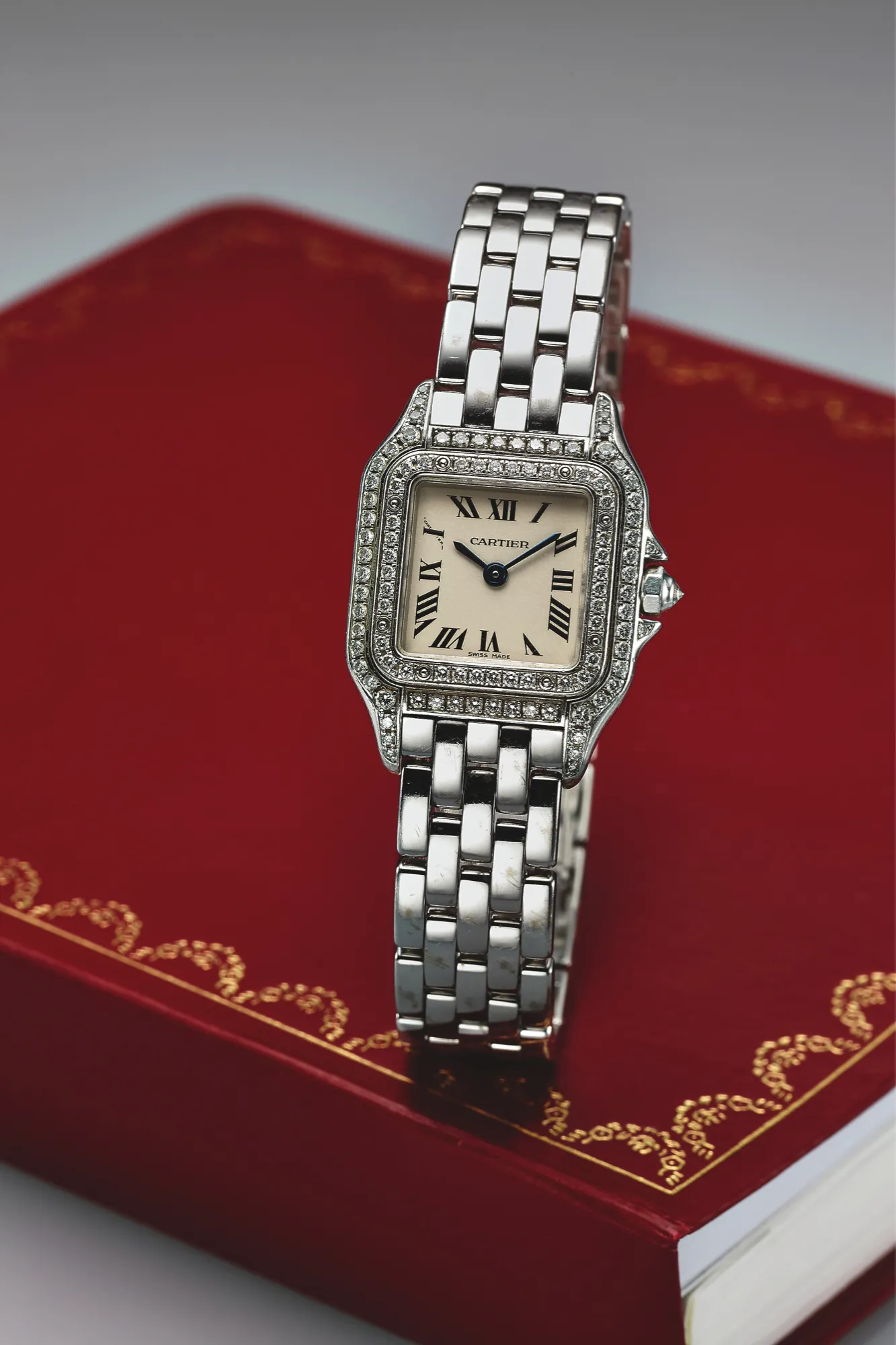 Cartier Panthère 1660 22mm White gold Ivory