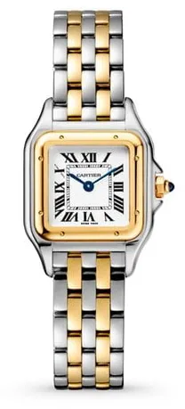 Cartier Panthère W2PN0006 22mm Yellow gold and Stainless steel Silver