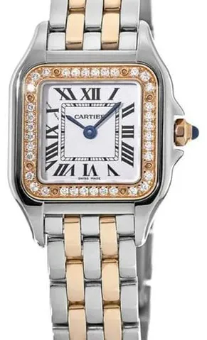 Cartier Panthère W3PN0006 22mm Yellow gold and Stainless steel Silver