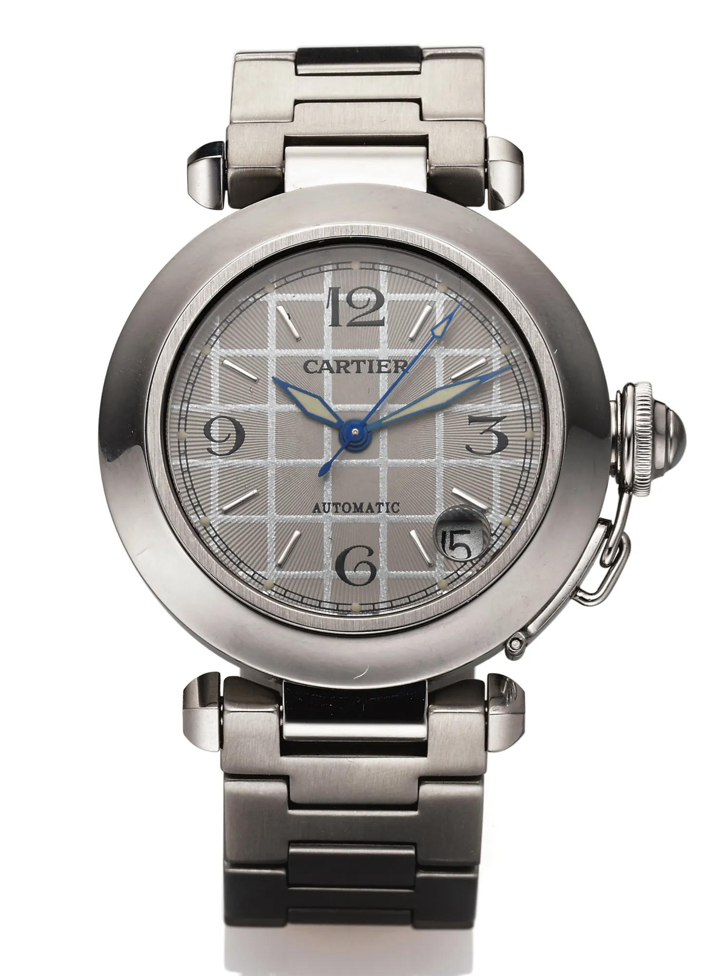 Cartier Pasha 2324 36mm Stainless steel Gray