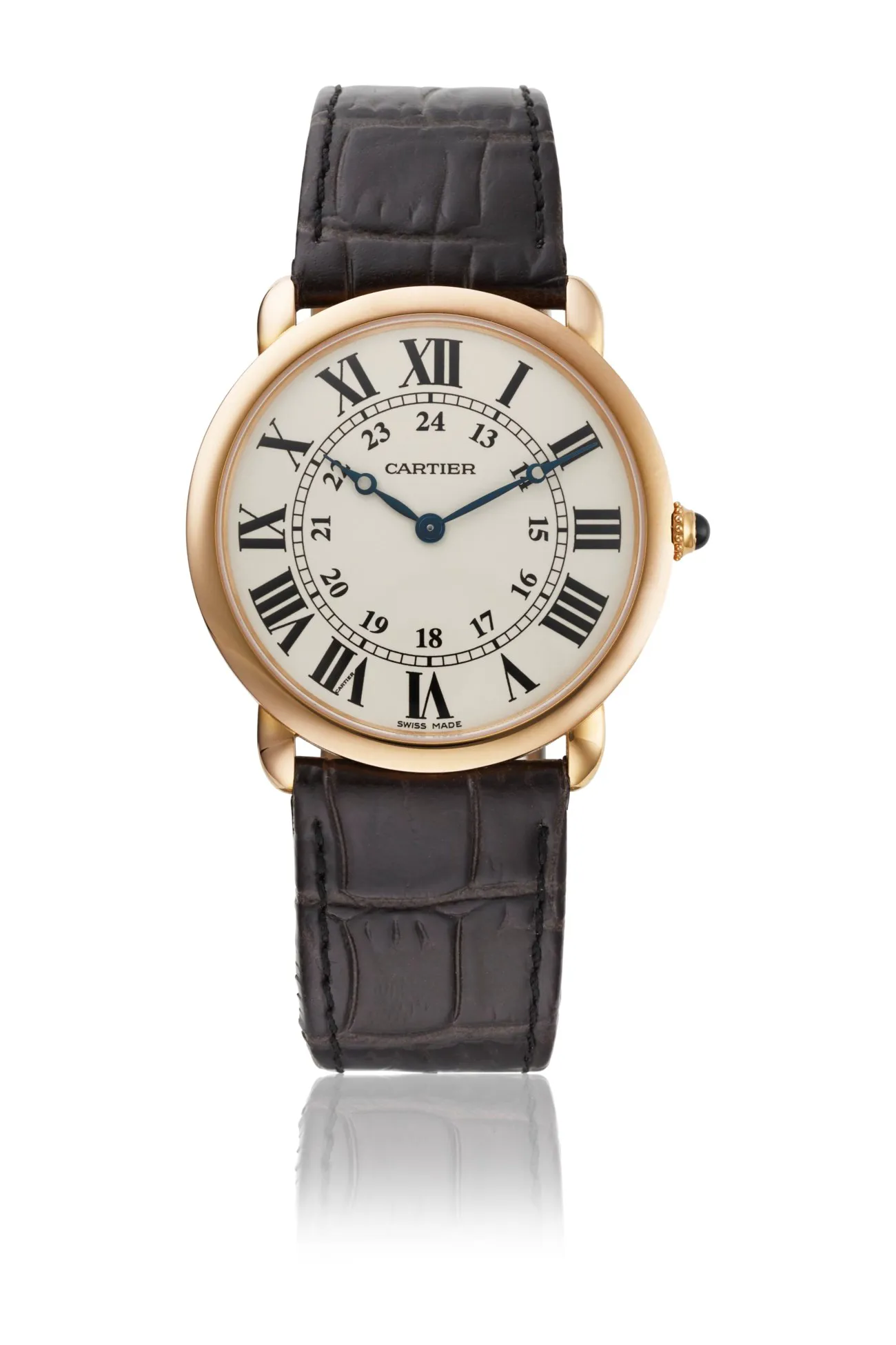 Cartier Ronde de Cartier 2889 36mm Rose gold Silver