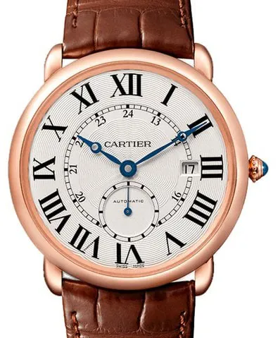 Cartier Ronde de Cartier W6801005 40mm Rose gold Silver