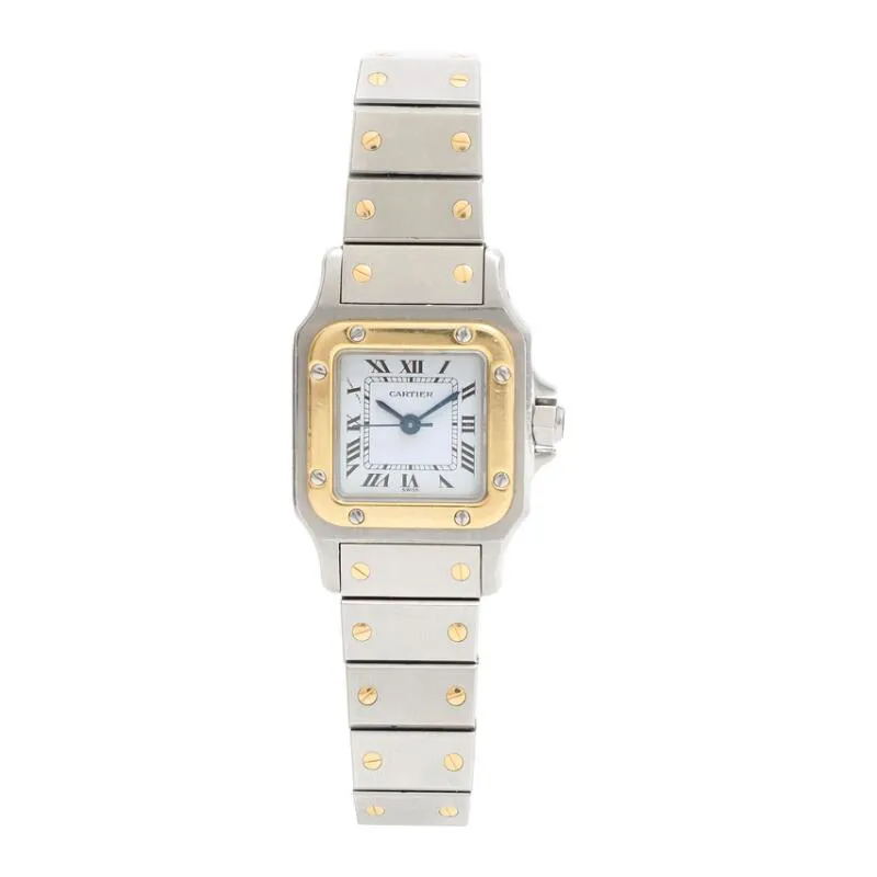 Cartier Santos 1170902 23mm Stainless steel White