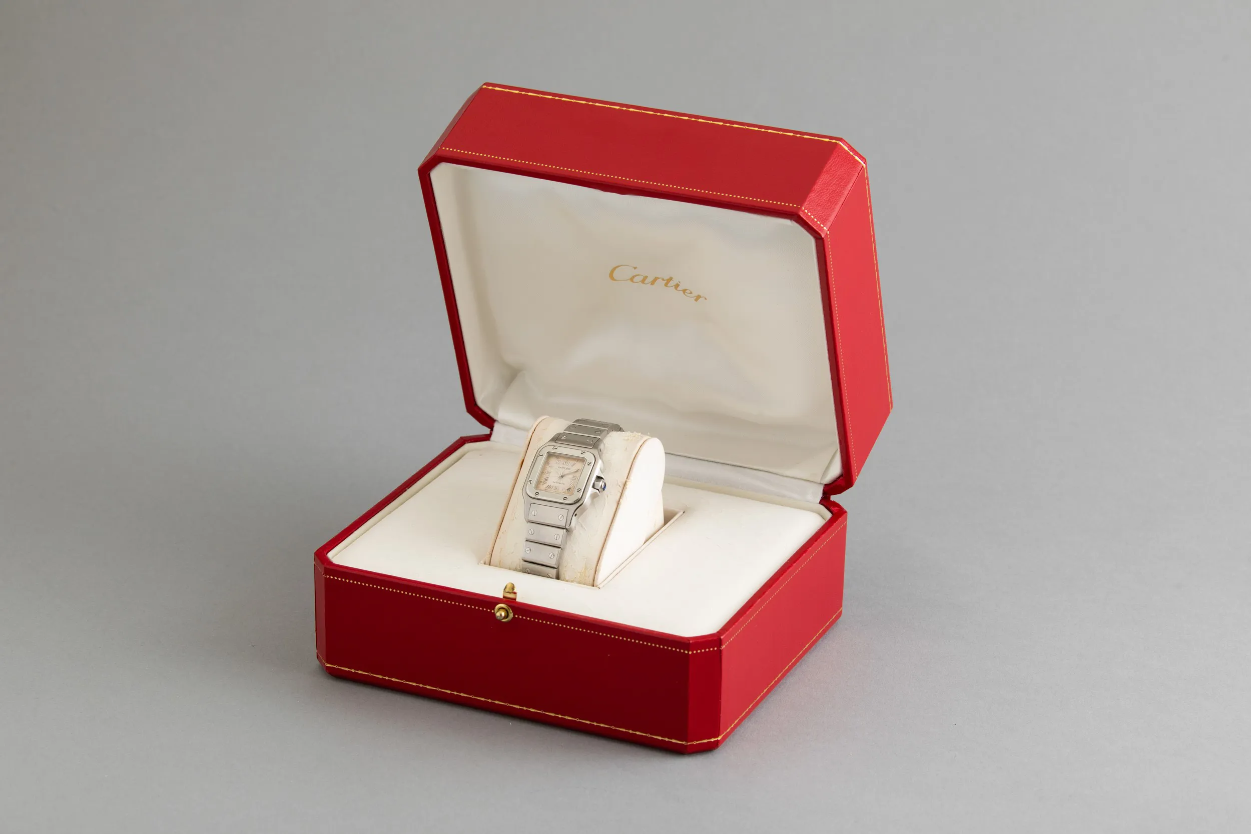 Cartier Santos 2423 24mm Stainless steel Silver 2