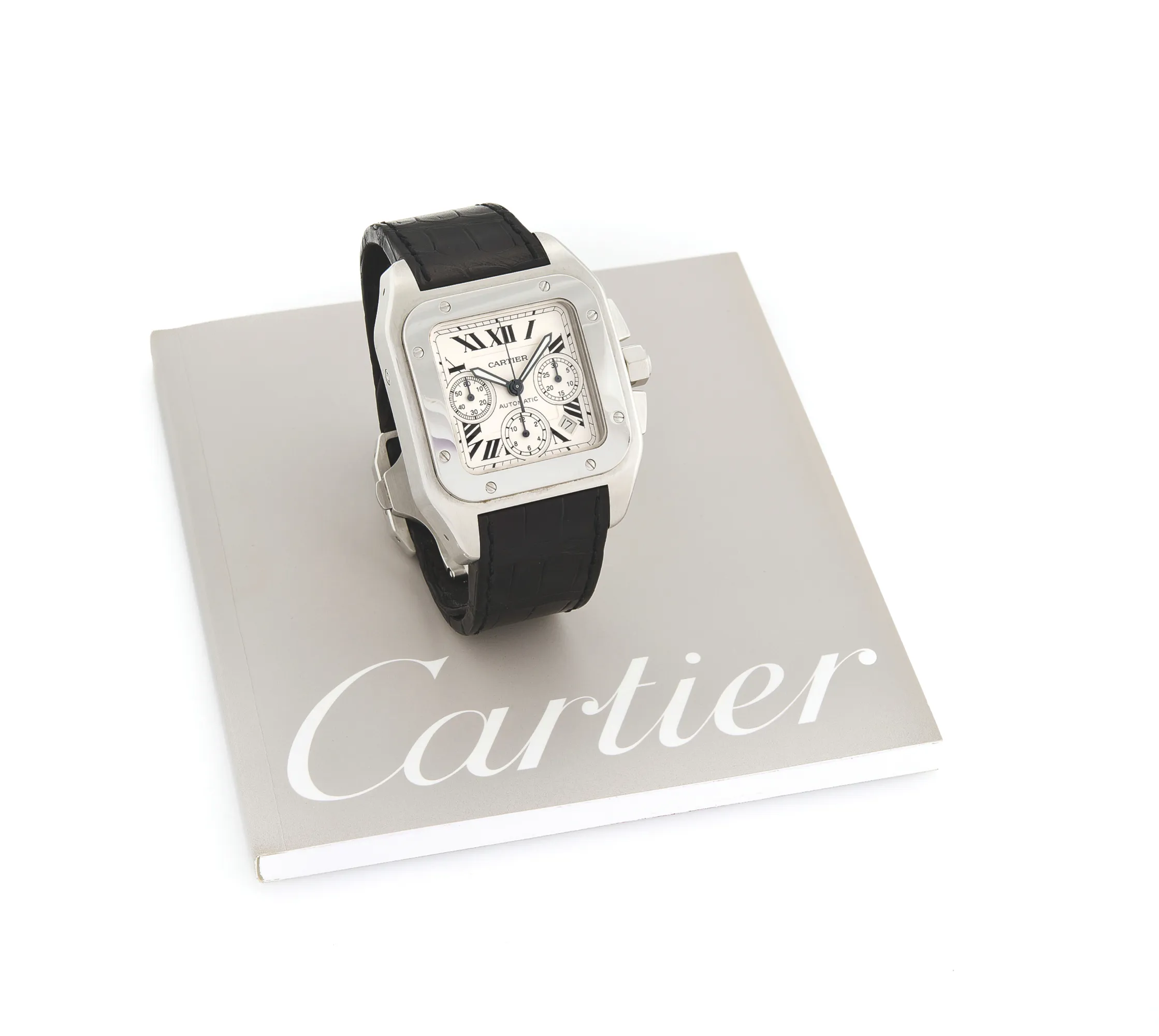 Cartier Santos 2740 40mm Stainless steel Silver