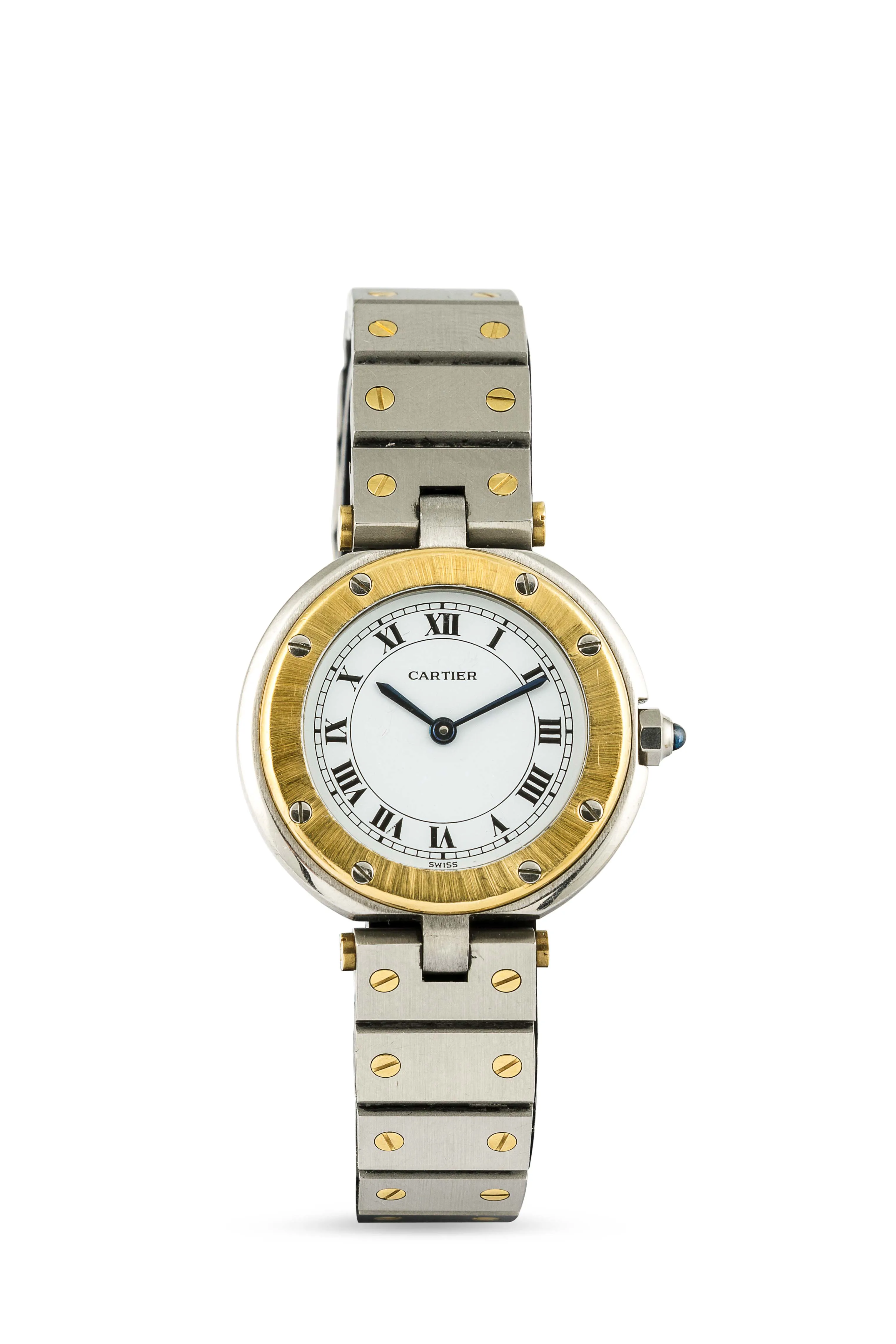 Cartier Santos 8191 26mm Stainless steel White