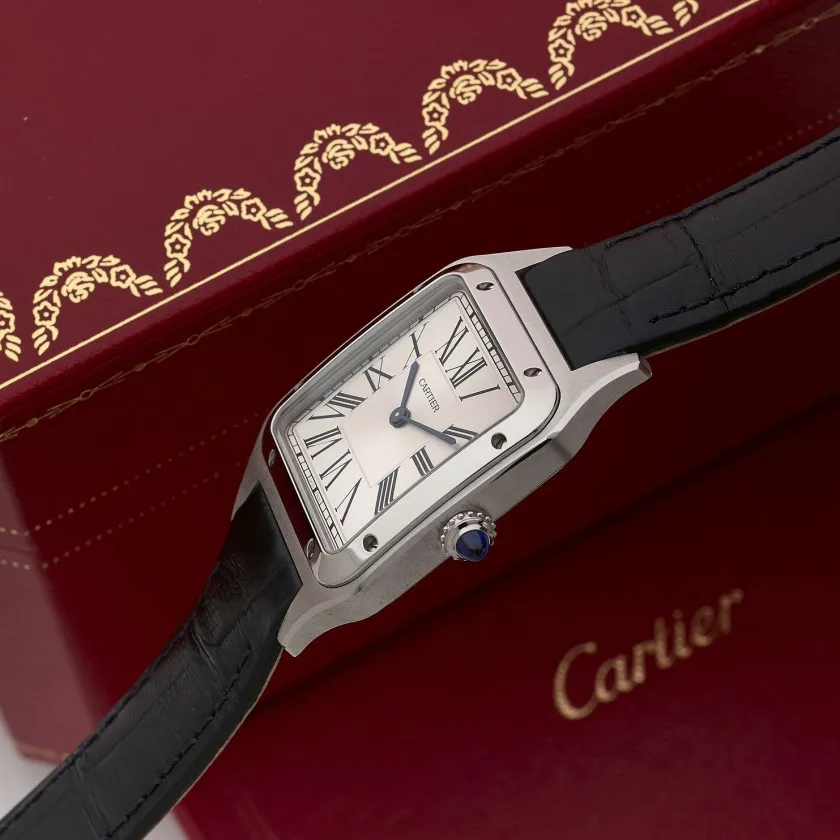 Cartier Santos 4240 31.5mm Stainless steel Silver 2